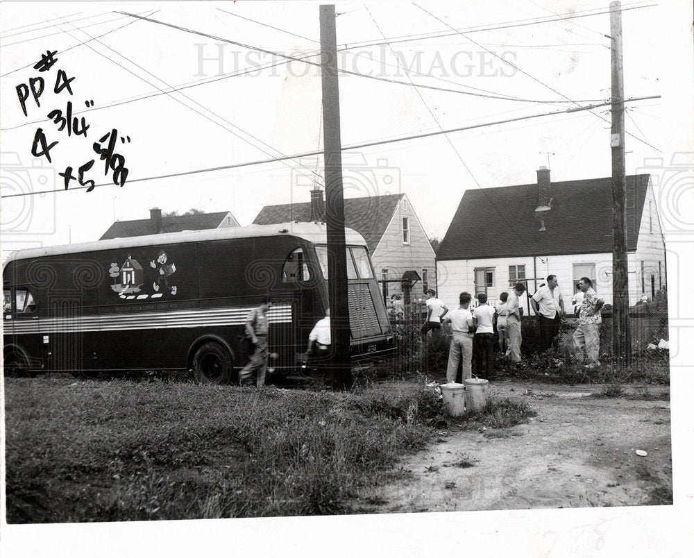 1955 detroit edison truck-Historic Images