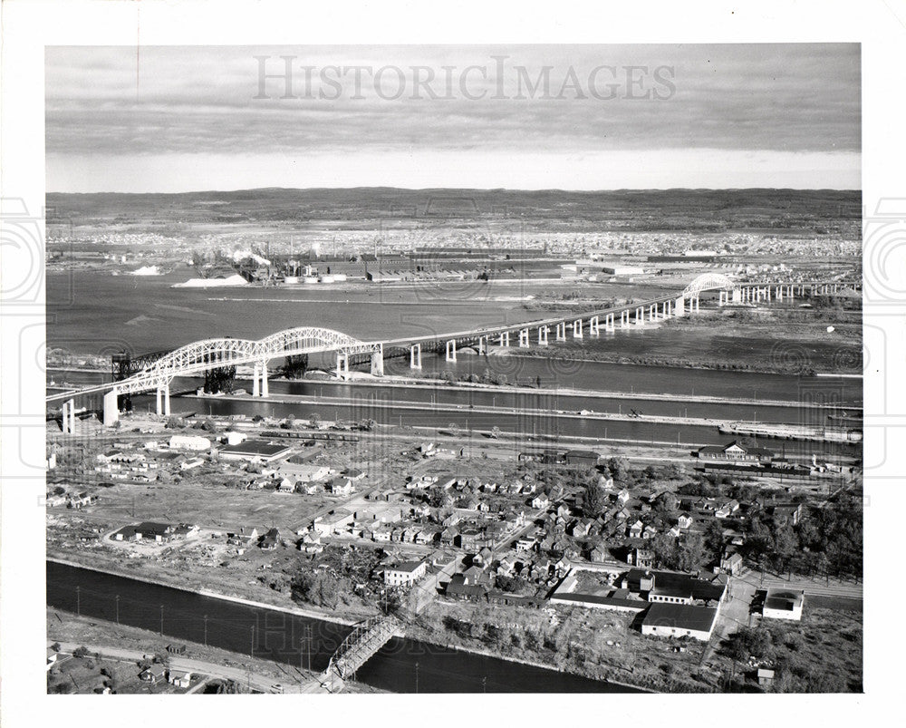 1962 Sault Ste. Marie International Bridge-Historic Images