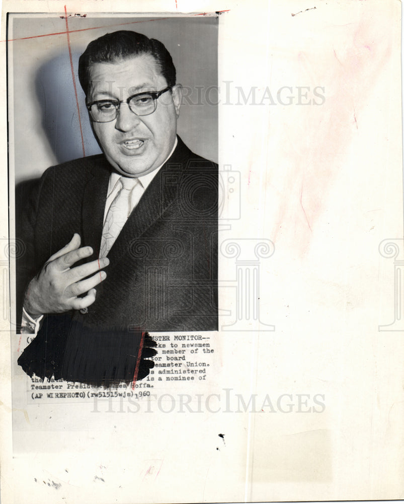 1960 William Bufalino attorney Hoffa-Historic Images