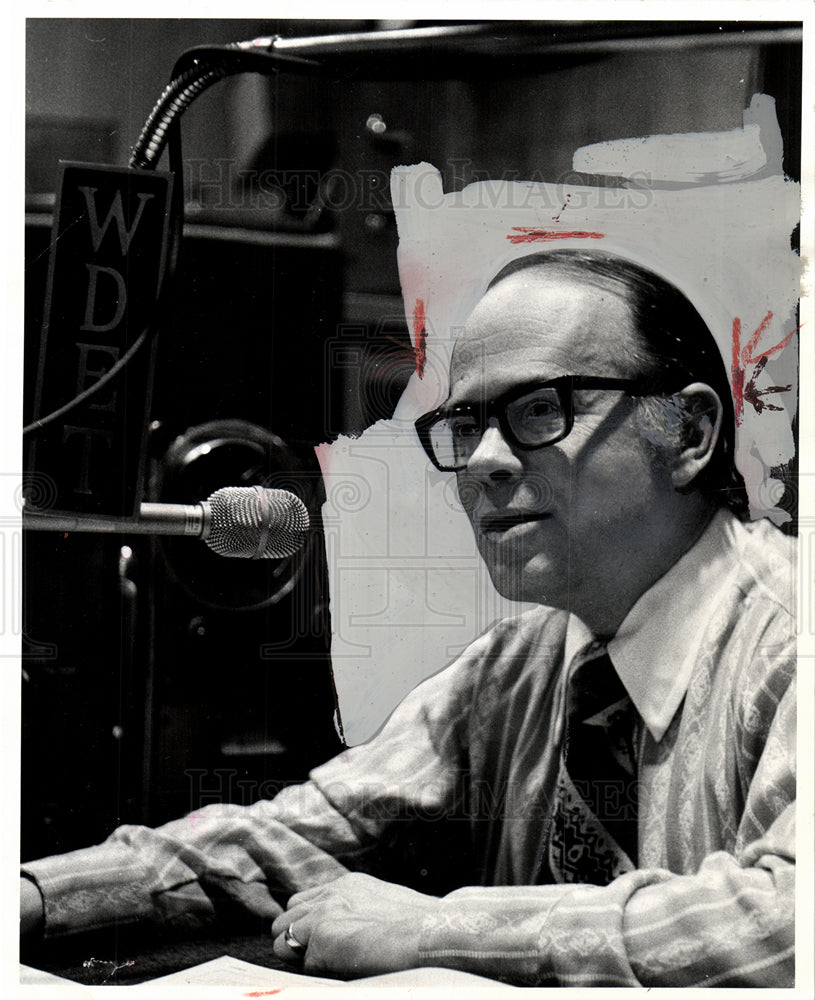 1980 JOHN BUCKSTAFF WDET-FM Station Manager-Historic Images