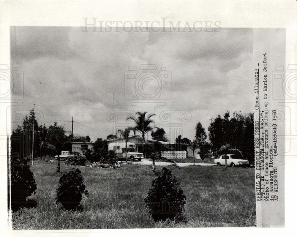 1968 Theodore Buhl Marion Seifert house fl-Historic Images