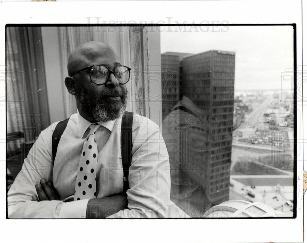 1990 Detroit Activist James Bugg-Historic Images