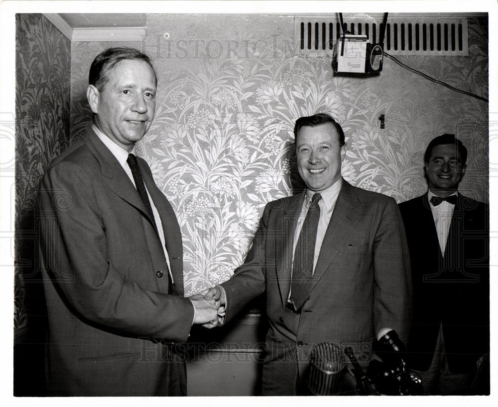 1955 John Bugas and Reuther-Historic Images