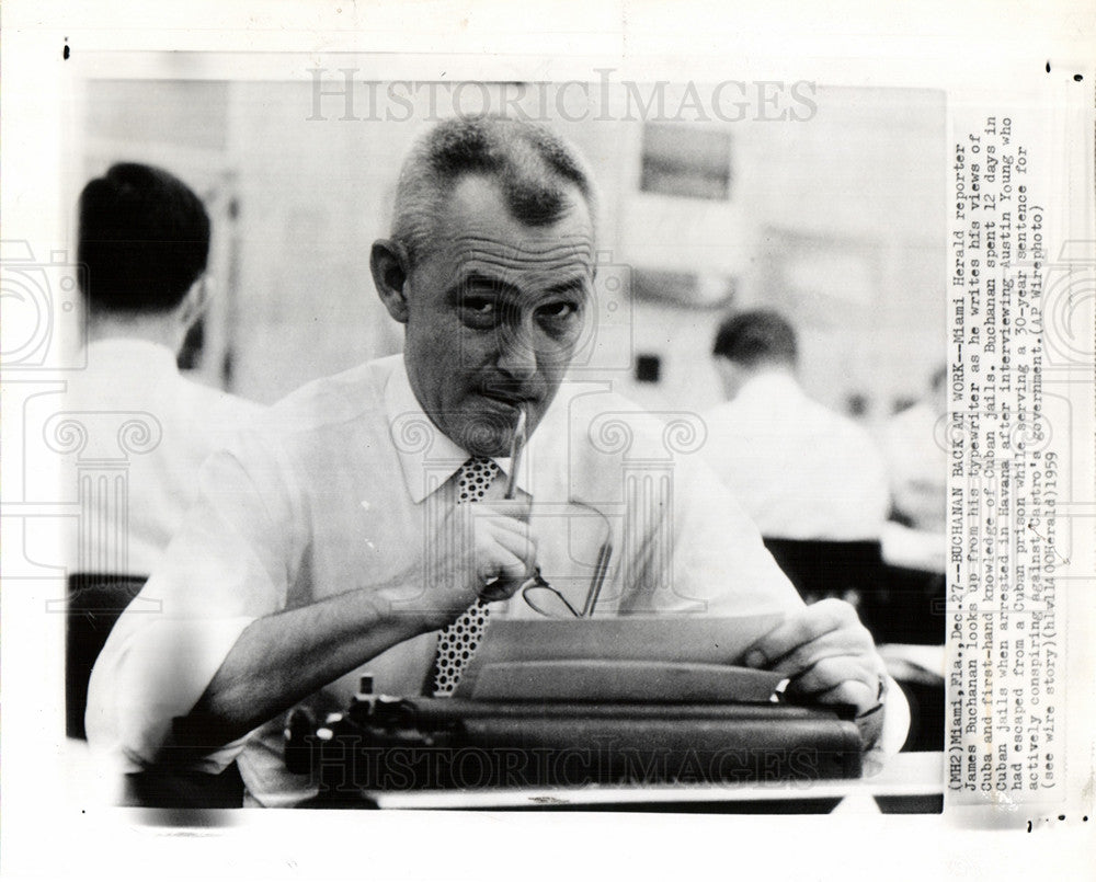 1969 James Buchanan Miami Herald-Historic Images
