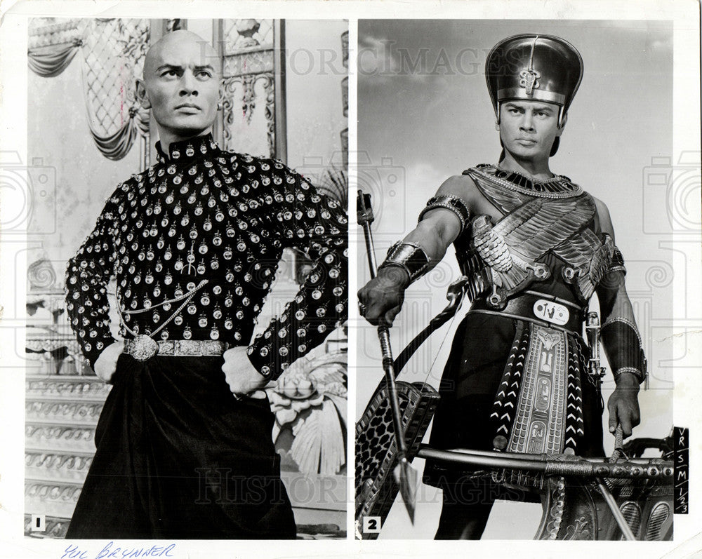 1973 Yul Brynner actor Ten Commandments-Historic Images