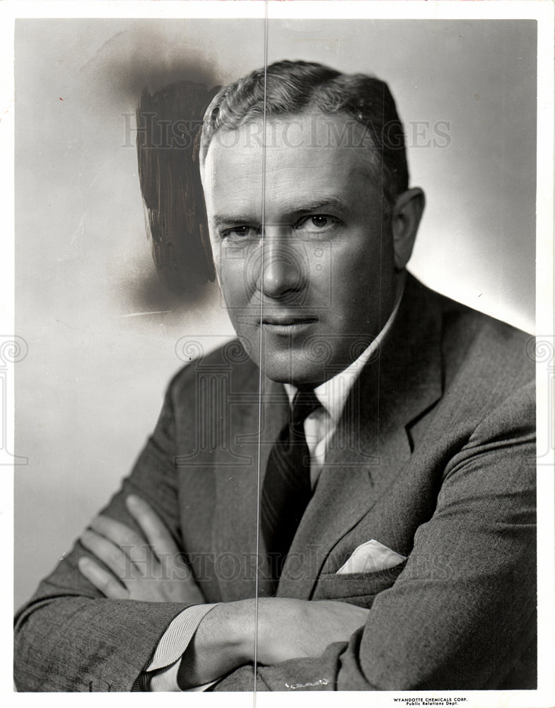 1960 Robert B. Semple director Detroit bank-Historic Images