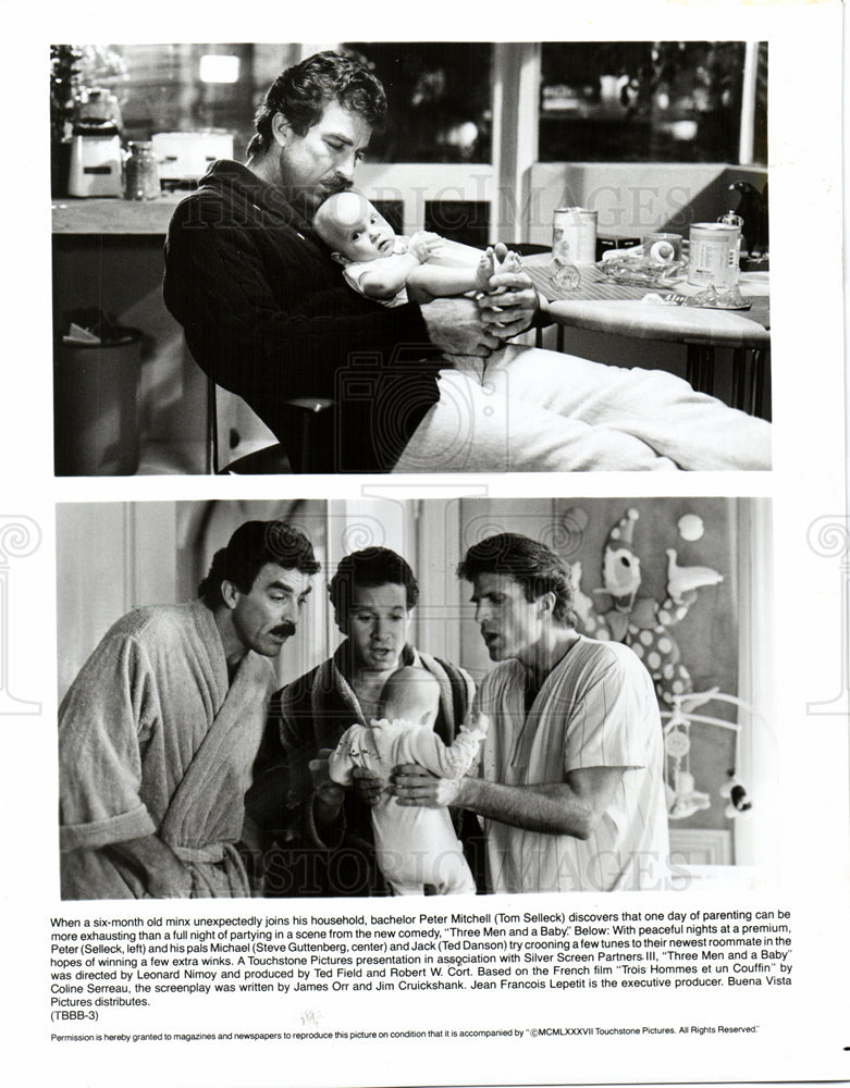 1987 Tom Selleck Peter Mitchell-Historic Images