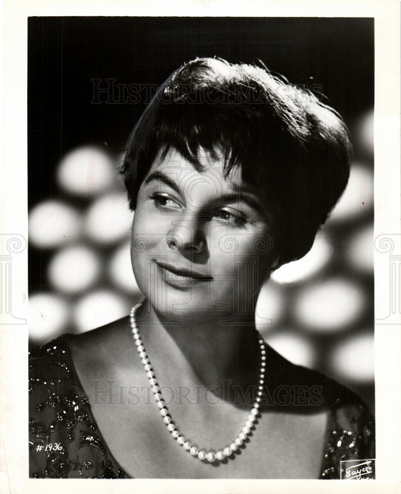 1959 Irmgard Seefried German soprano music-Historic Images