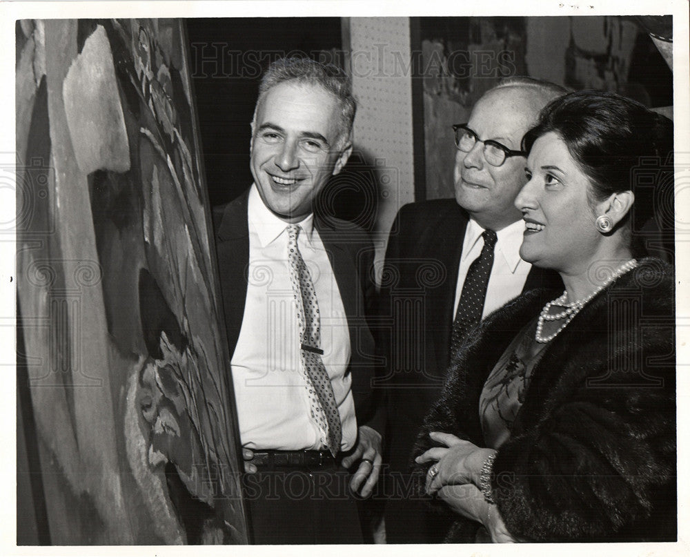 1960 Modern art discussion by Peter Selz-Historic Images