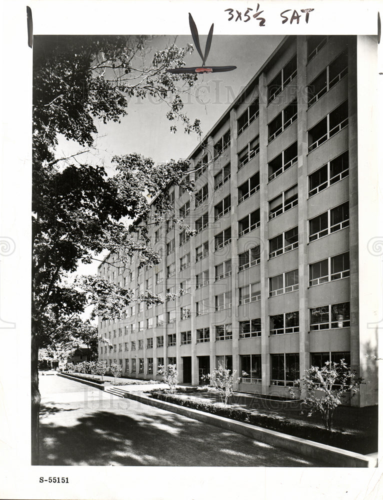 1956 Lansing Michigan Office Building-Historic Images