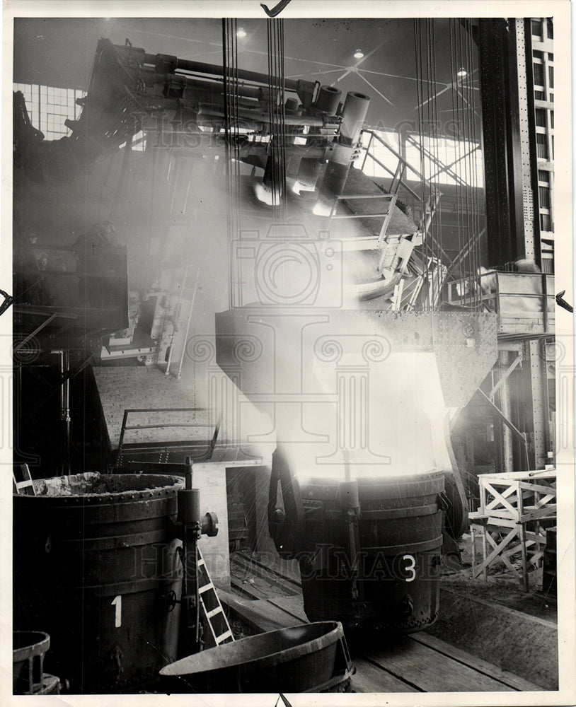 1949 louth steel corp furnace No. 1-Historic Images