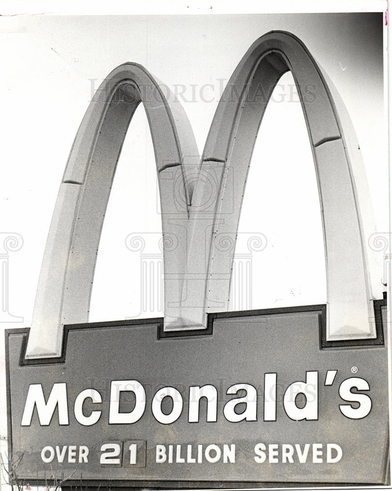 1977 McDonald Hamburger chain victim-Historic Images