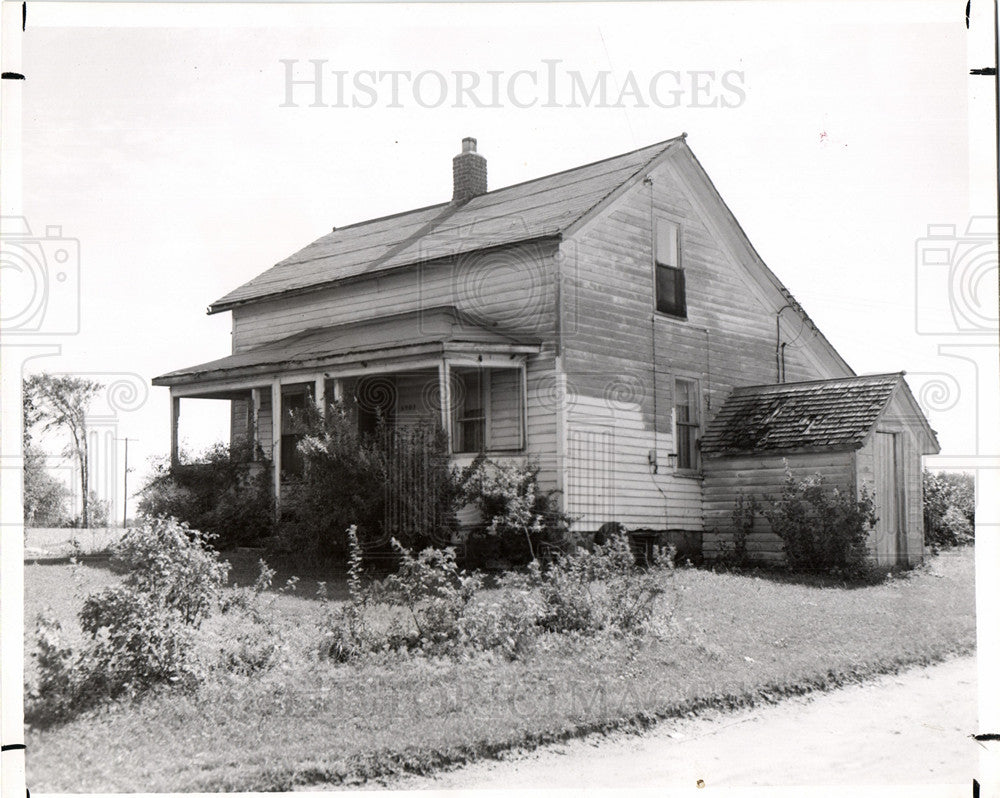 1952 Stevens house building-Historic Images