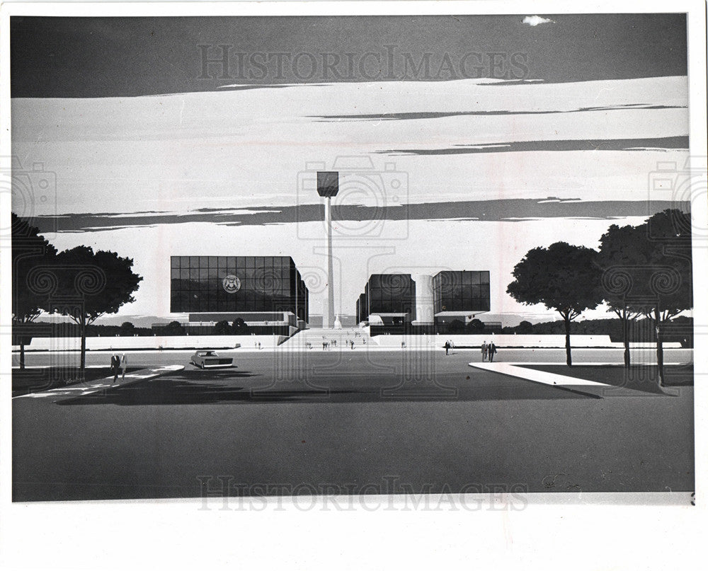 1969 Capitol Building Lansing Michigan-Historic Images