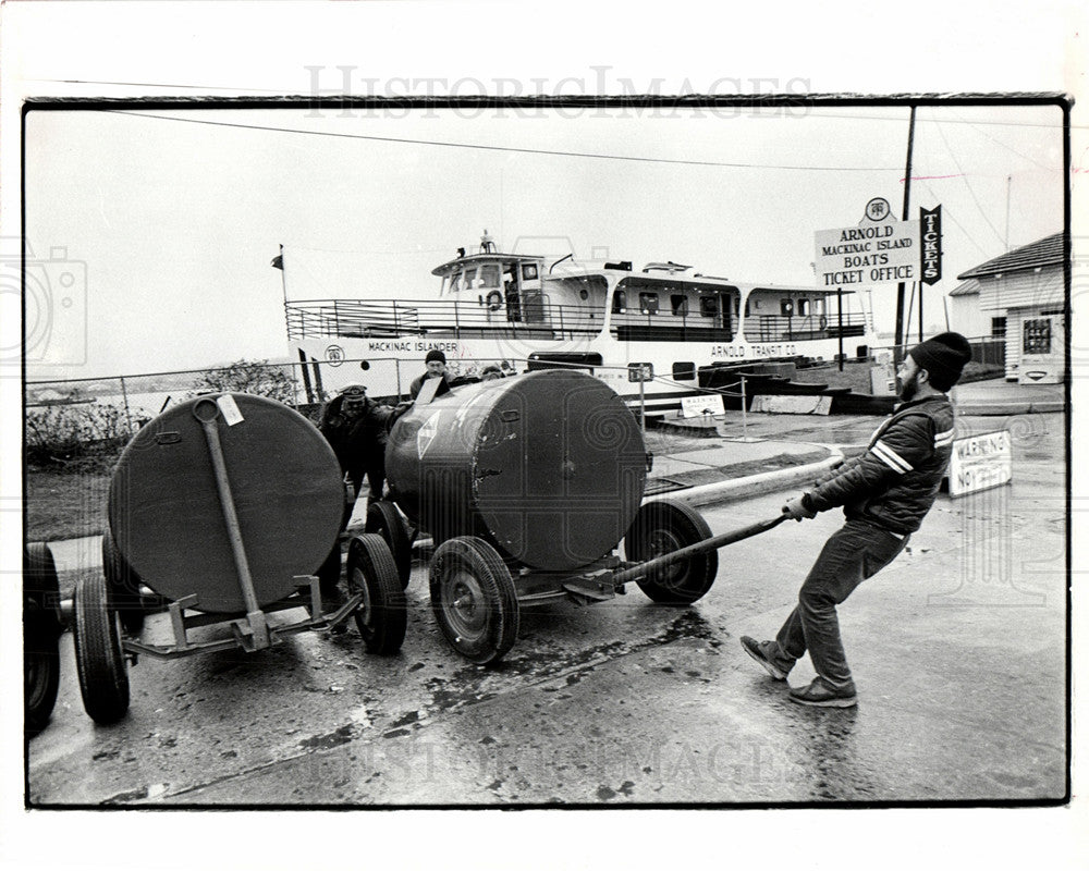 1984 Mackinac Island Ferry-Historic Images