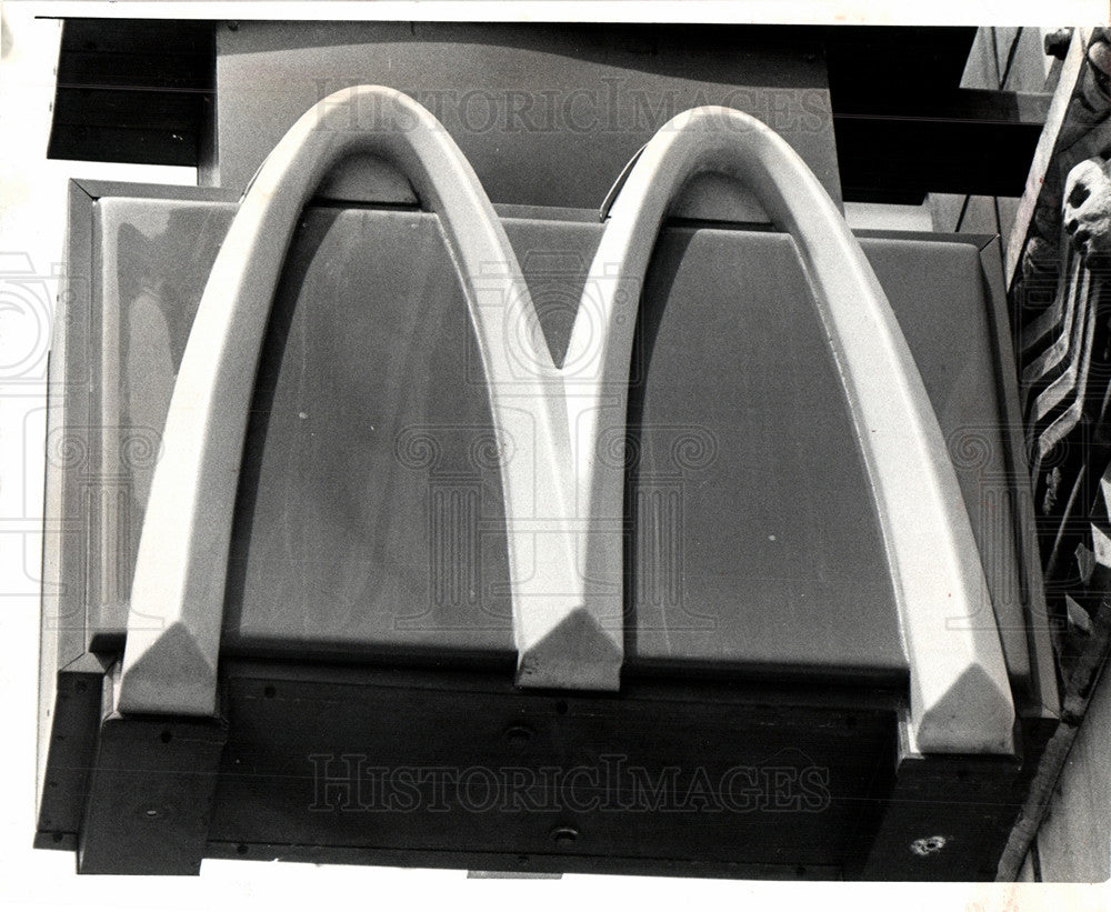 1982 MCDONALD'S CORP Sign-Historic Images