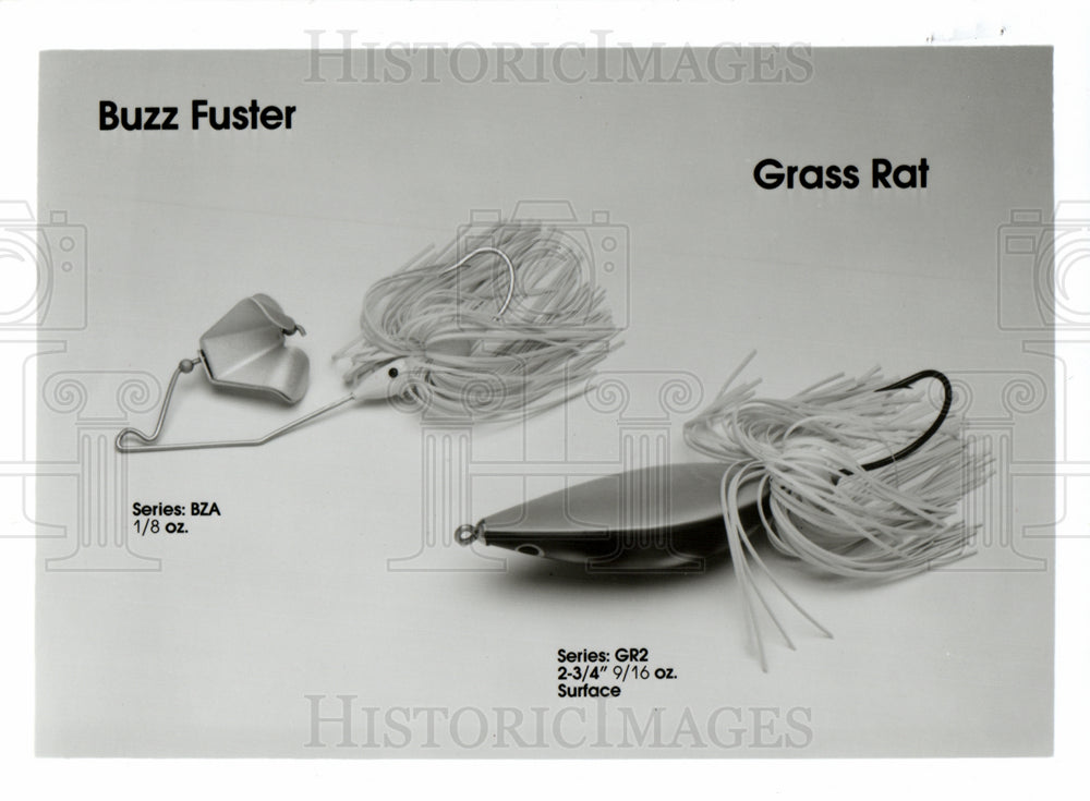 1990 Lures Buzz Fuster Grass Rat-Historic Images