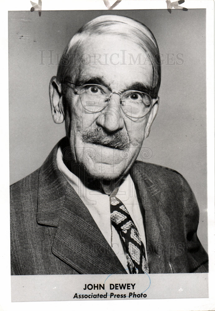 1950 John Dewey American philosopher-Historic Images