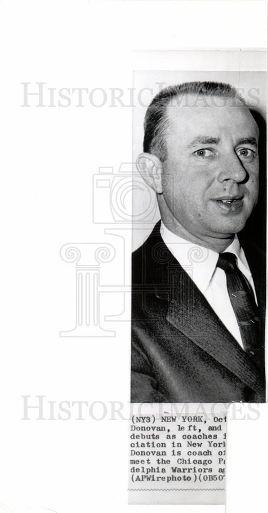 1964 Donovan Delphia Warriors Coach-Historic Images