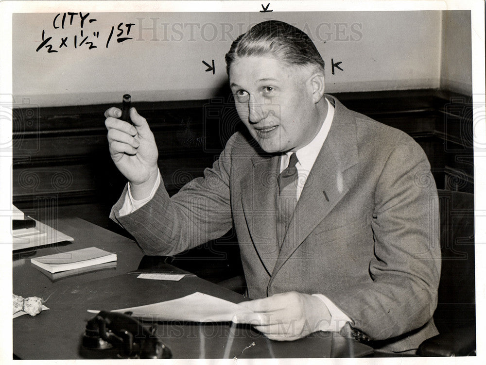 1957 John Dethmers Republican Attorney-Historic Images