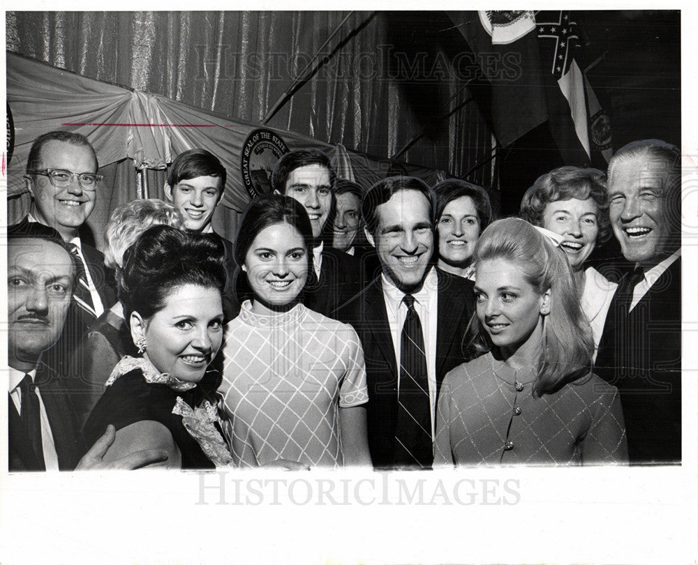 1969 Mitt Romney George Romney Anne Davis-Historic Images