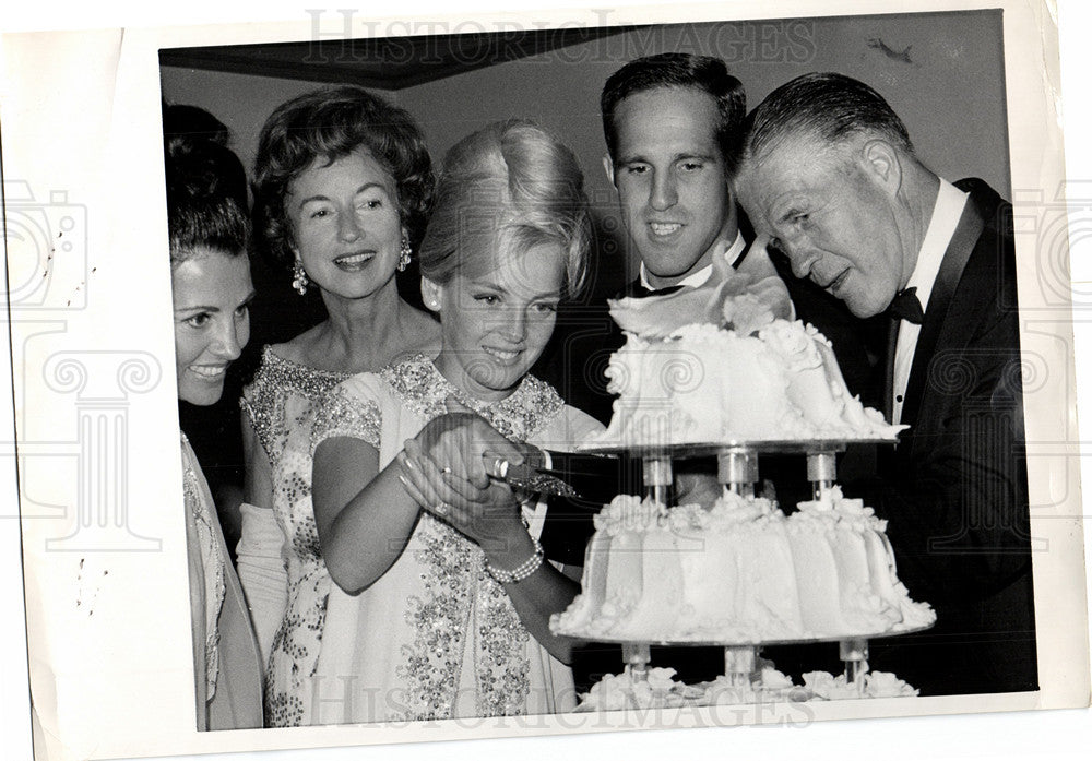 1967 George Romney Scott Ronna wedding-Historic Images