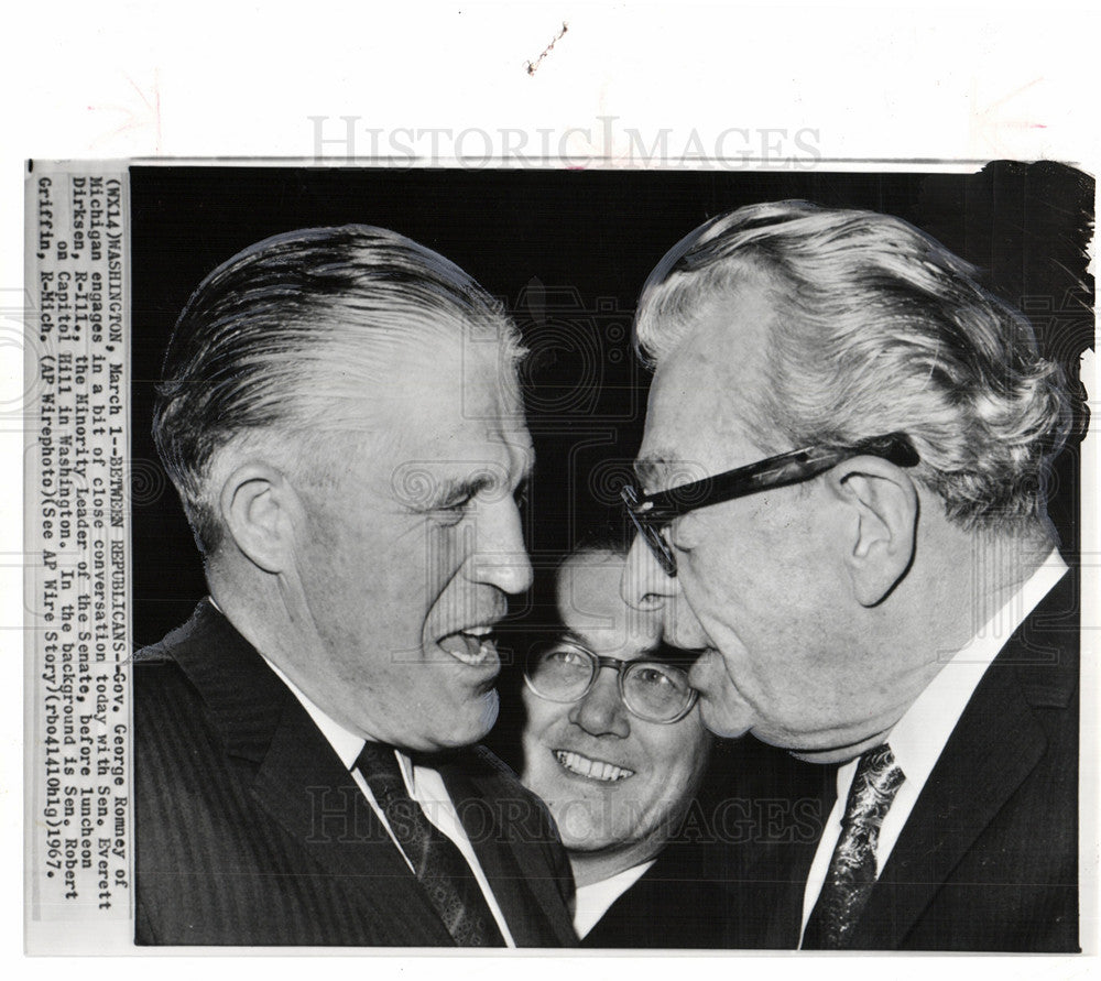 1967 George Romney businessman politician.-Historic Images