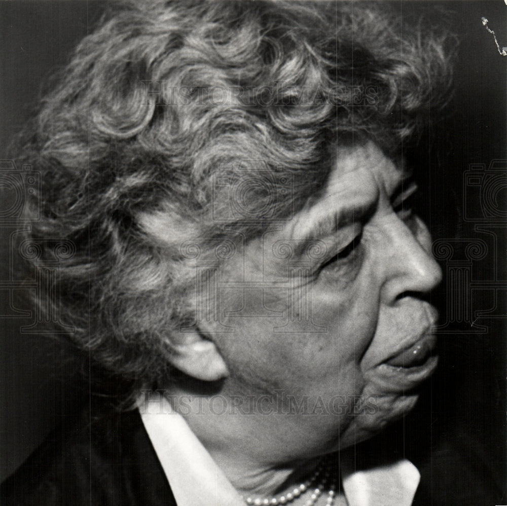 1954 ELEANOR ROOSEVELT First Lady U.S.-Historic Images