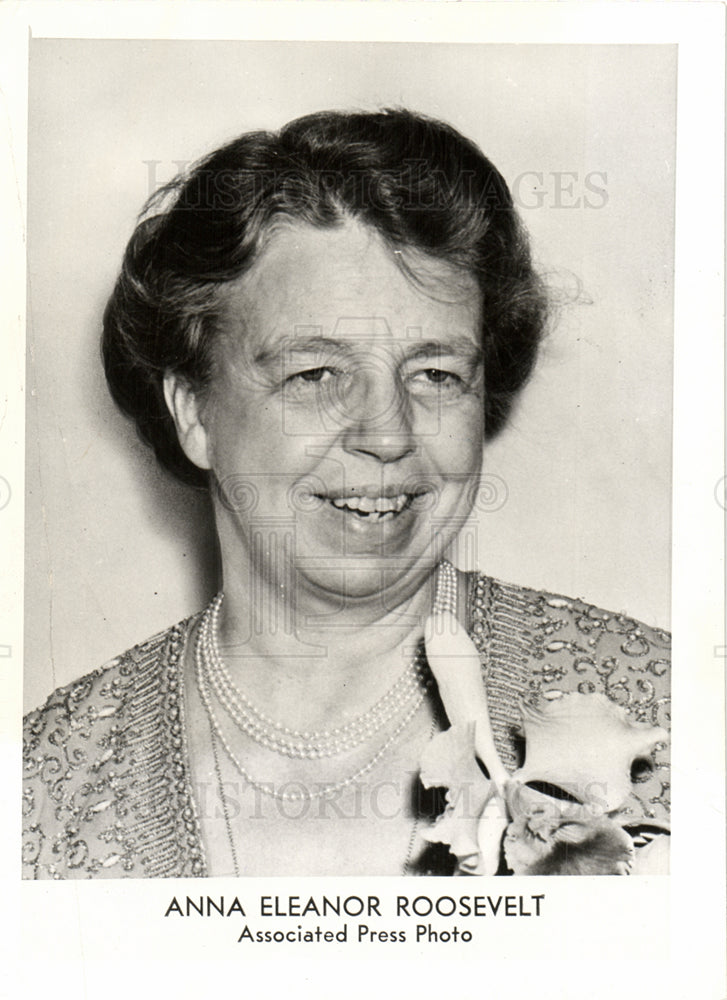 1941 Anna Eleanor Roosevelt-Historic Images