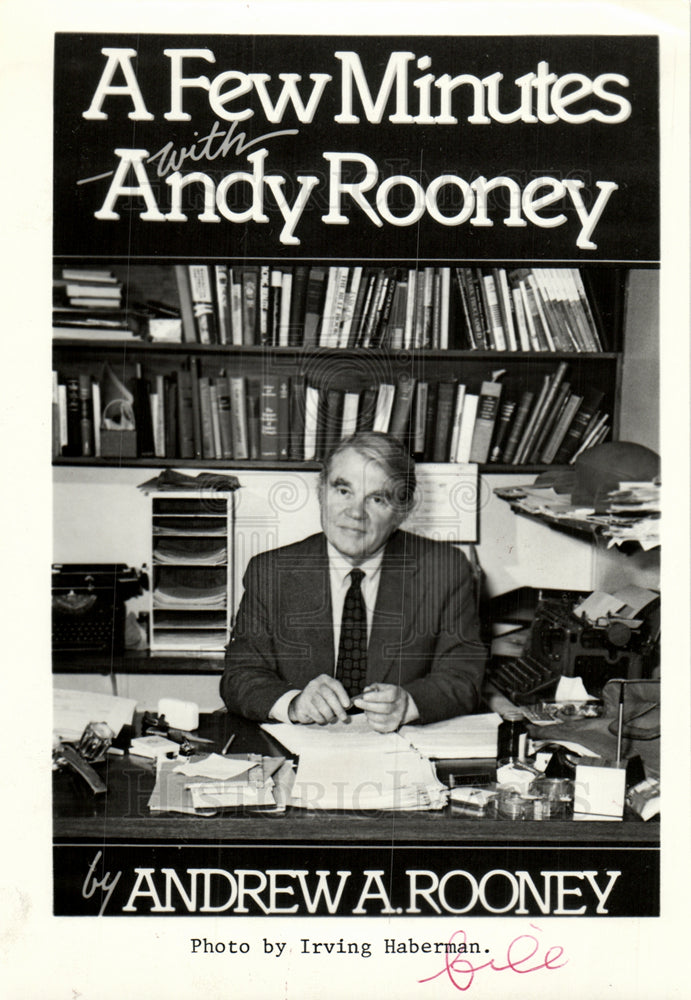 1981 Andrew A. Rooney Few Minutes CBS-Historic Images