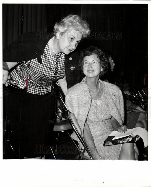 1967 Elly Lenore Romney State Convention - Historic Images