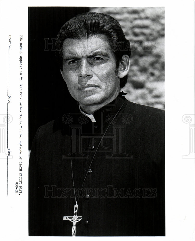 1978 Ned Romero actor Father Tapis TV-Historic Images