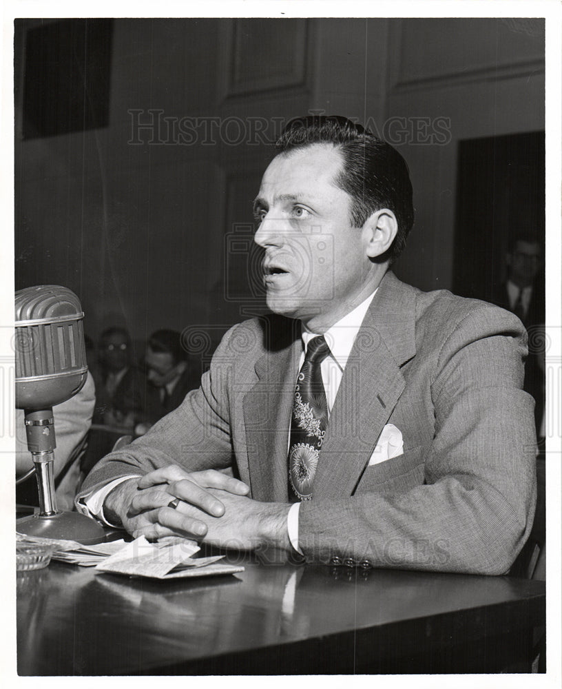 1952 Elesio &quot;Lee&quot; Romano Hearing-Historic Images