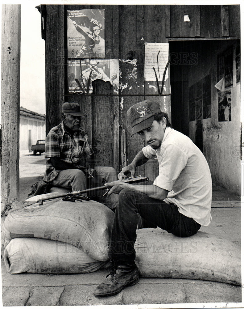 1987 Volunteer militia Jalapa, Nicaragua-Historic Images