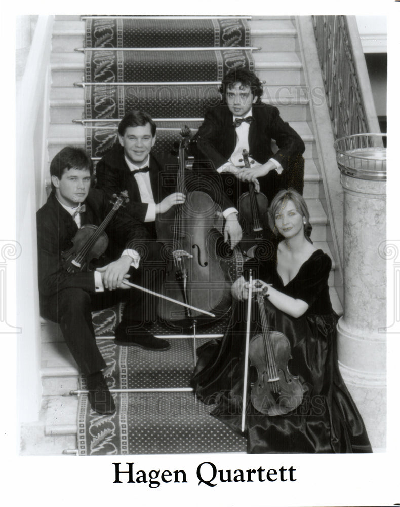 1995 Hagen Quartet Lukas, Angelika Veronika-Historic Images