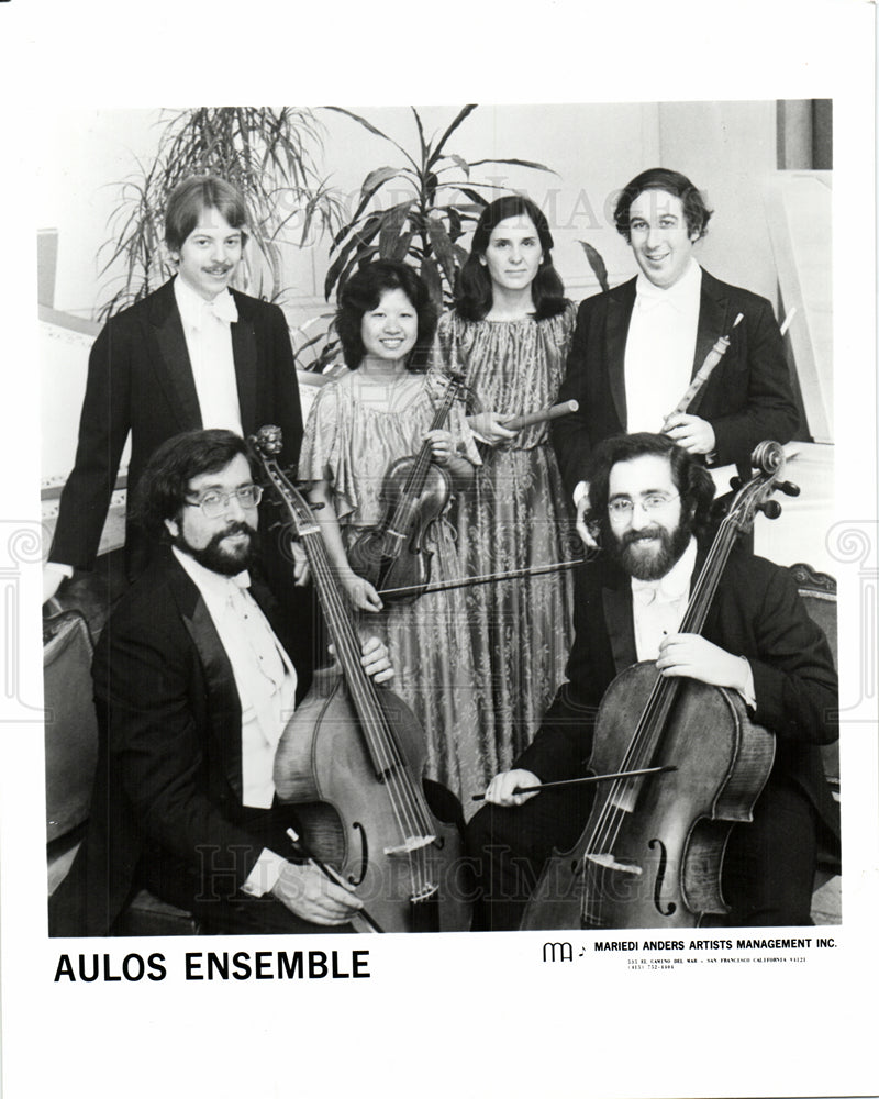 1989 Aulos Ensemble Musical Group-Historic Images