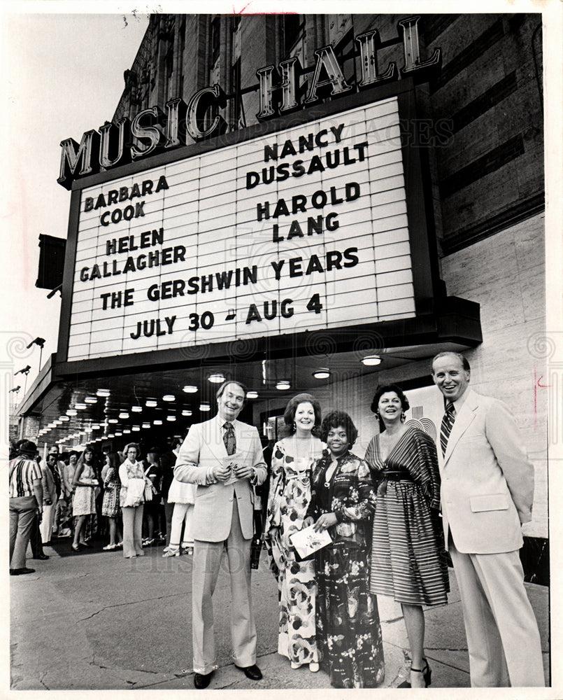 1973 Music hall-Historic Images