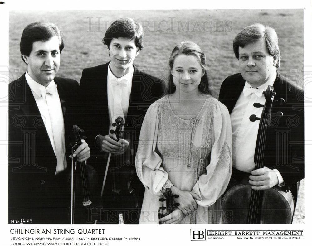 1990 CHILINGIRIAN STRING QUARTET-Historic Images