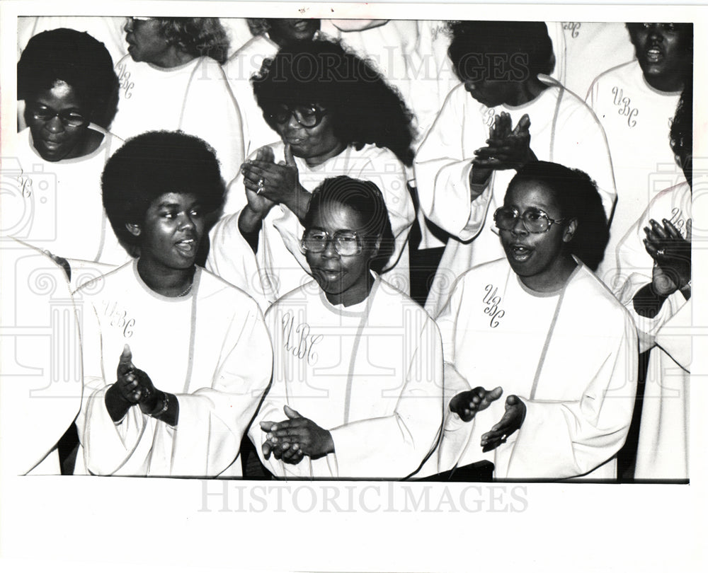 1979 Unity Baptist Church senior chair-Historic Images