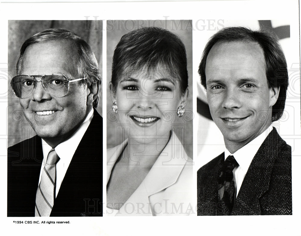 1994 CBS comment Lundquist tracy hamilton-Historic Images