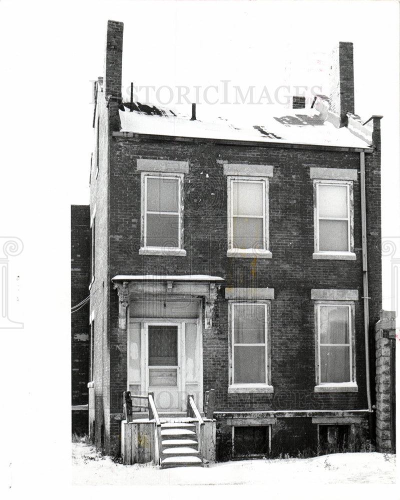 1977 Federal design Corktown oldest houses-Historic Images