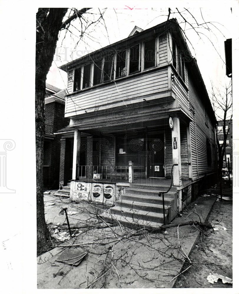 1975 HOUSING � ABANDONED Detroit-Historic Images