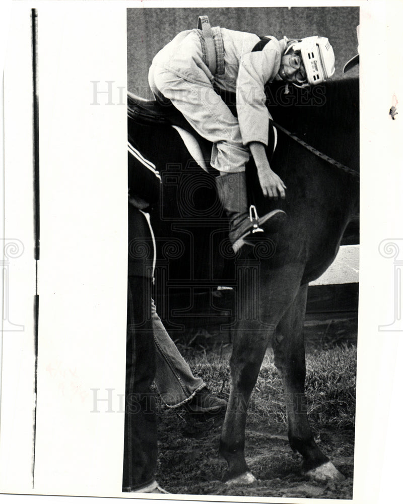 1981 Jennifer Arnold Bucko horseback riding-Historic Images