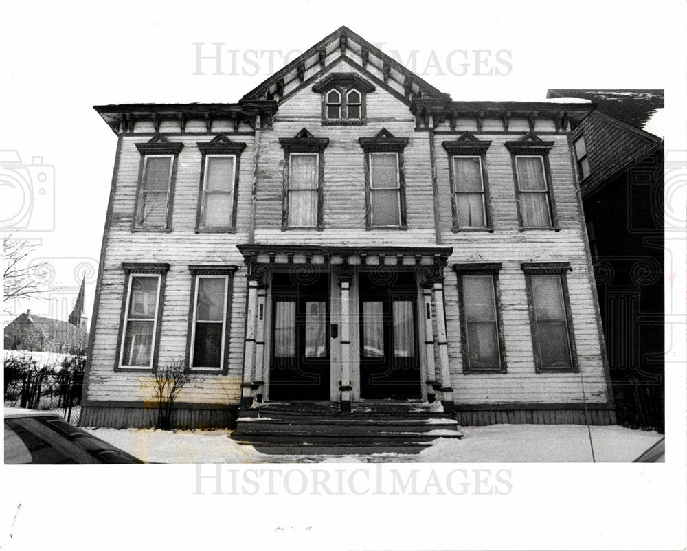 1977 Corktown Victoriana double house-Historic Images