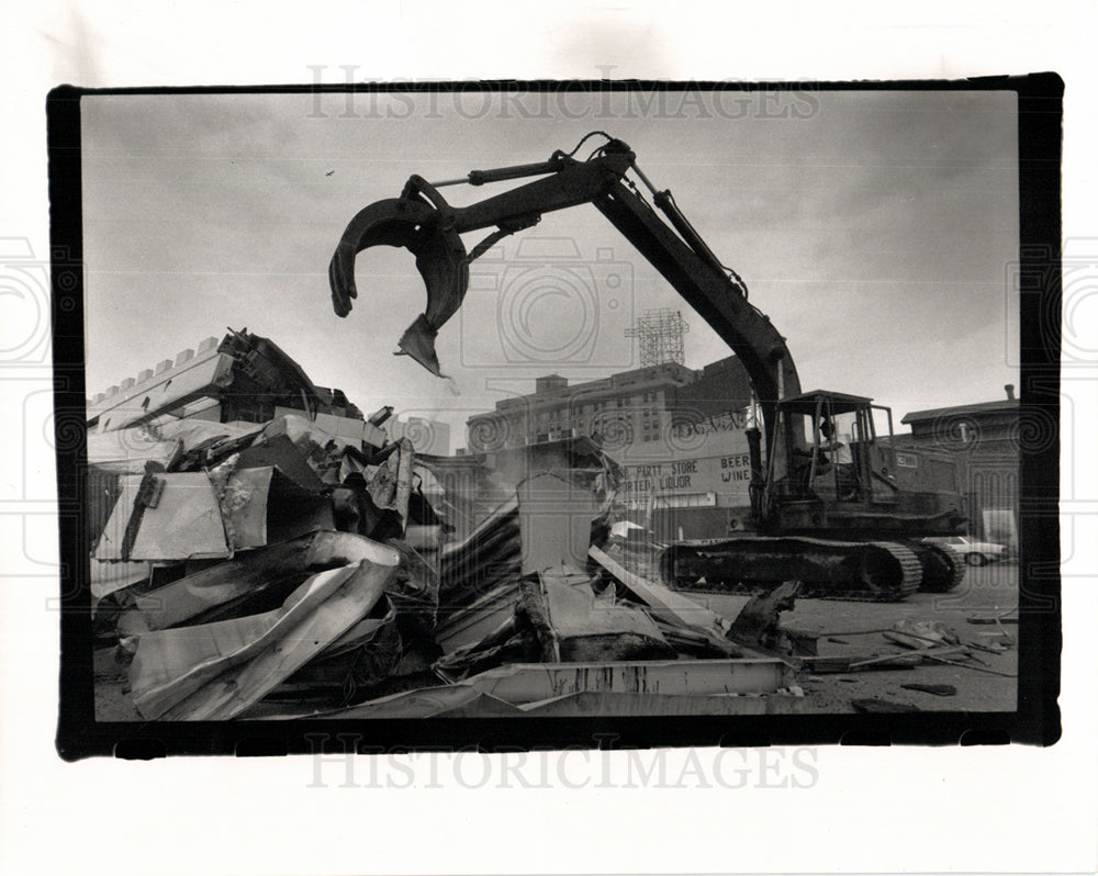 1989 Renaissance Wrecking Detroit Woodward-Historic Images