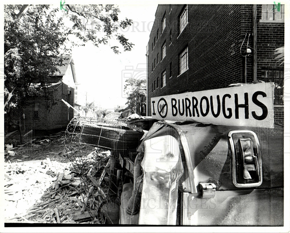 1985 Housing Abandoned Detroit-Historic Images