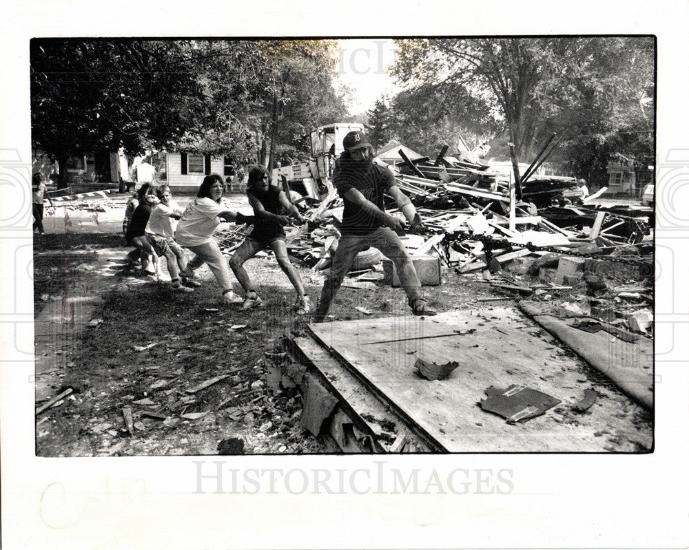 1989 demolished abandoned housing Chatham-Historic Images