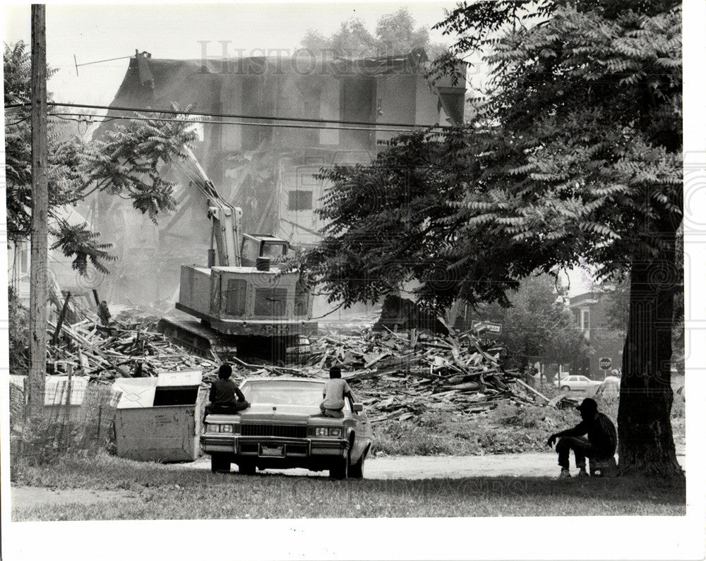 1989 Abandoned House Demolished 15th Street-Historic Images