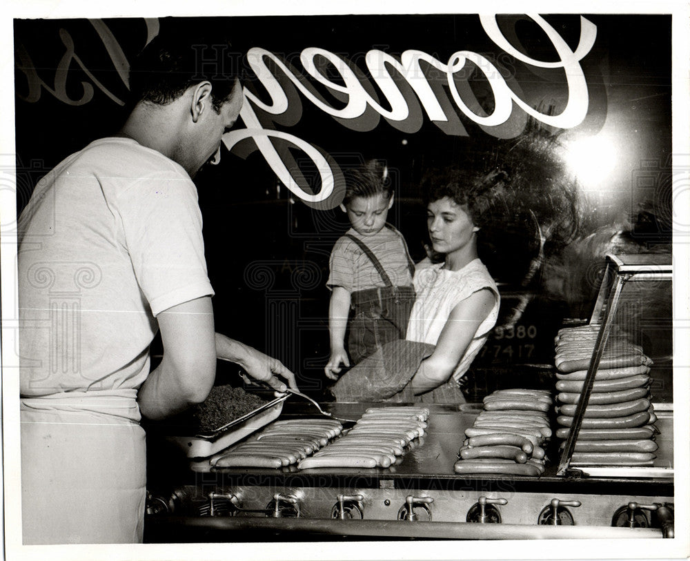 1949 Hot Dog Stand-Historic Images