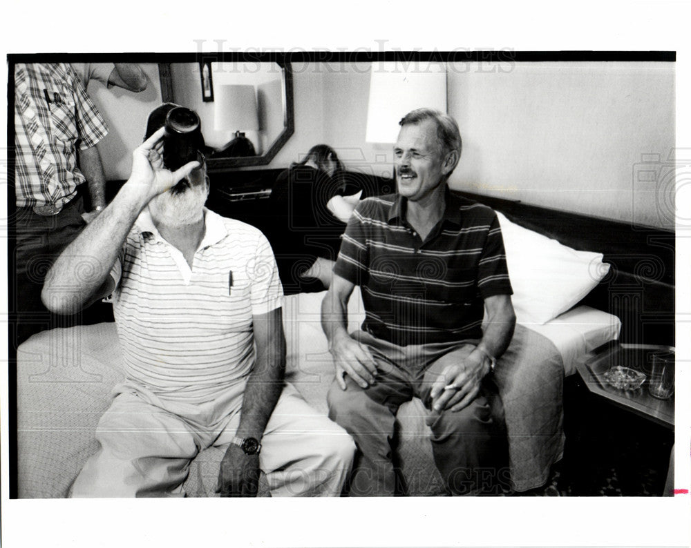 1990 Bill Rodebush B. J. Tinch Iraq 1990-Historic Images